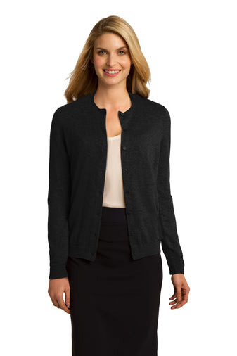 Port Authority® Ladies Cardigan Sweater – Christman