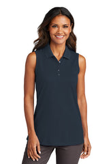 Port Authority® Ladies Dry Zone® UV Micro-Mesh Sleeveless Polo