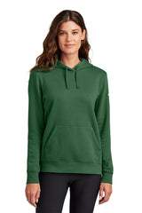 Nike Ladies Club Fleece Sleeve Swoosh Pullover Hoodie