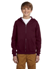 Jerzees Youth 8 oz. NuBlend® Fleece Full-Zip Hooded Sweatshirt