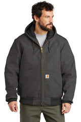 Carhartt ® Quilted-Flannel-Lined Duck Active Jacket